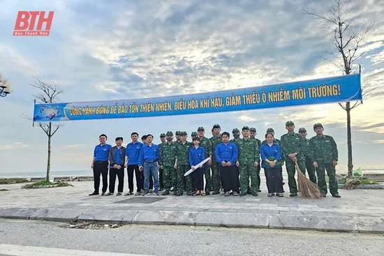 Đồn Biên phòng Hải Hòa gắn phong trào thi đua Quyết thắng với xây dựng địa bàn vững mạnh