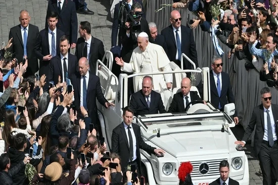 Chuyên xa của Giáo hoàng Francis trở thành phòng khám lưu động ở Gaza