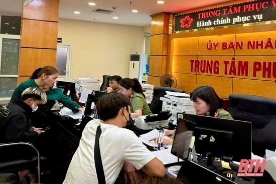 Công an Thanh Hóa giải quyết, trả kết quả trên 12.000 hồ sơ mới