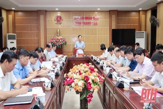 Thúc đẩy tiến độ giải ngân vốn đầu tư công các dự án thuộc Tổ công tác số 5