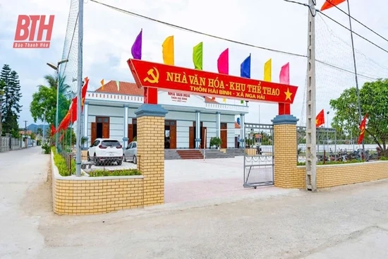 Nga Sơn huy động nguồn lực xây dựng thiết chế văn hóa - thể thao