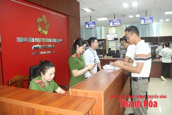 Thanh Hóa đứng thứ 4 cả nước về số lượng hồ sơ  tiếp nhận  trong ngày 1/7