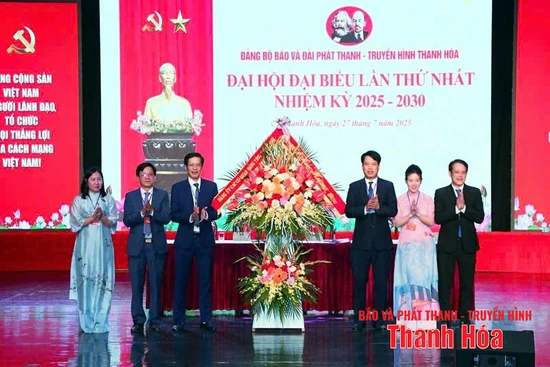 Đại hội đại biểu Đảng bộ Báo và Đài Phát thanh - Truyền hình Thanh Hóa lần thứ nhất, nhiệm kỳ 2025-2030
