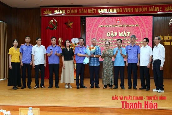 Gặp mặt cán bộ hưu trí ngành Kiểm sát Nhân dân tỉnh