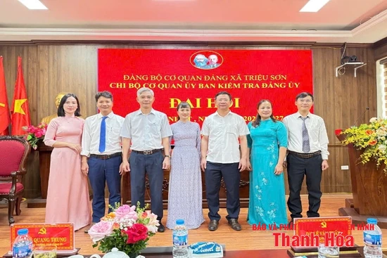 Đảng bộ xã Triệu Sơn hoàn thành Đại hội Đảng bộ, chi bộ cơ sở
