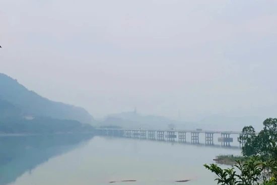 Vận hành điều tiết lũ hồ Yên Mỹ từ 11h ngày 22/7