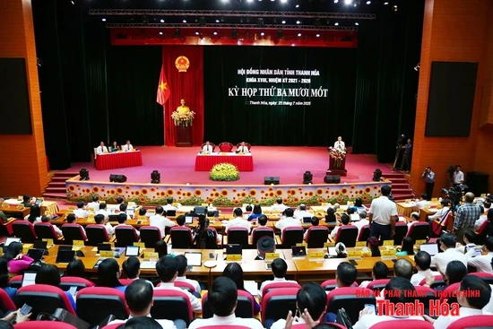 Khai mạc trọng thể Kỳ họp thứ 31, HĐND tỉnh Thanh Hóa khóa XVIII