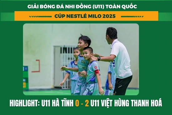 [HIGHLIGHT] U11 Hà Tĩnh 0-2 U11 Việt Hùng Thanh Hóa