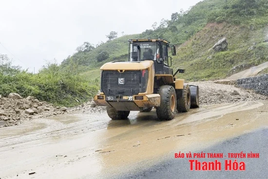 Phòng, chống sạt lở các tuyến đường khu vực miền núi