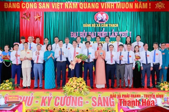 Xây dựng xã Cẩm Thạch phát triển nhanh, bền vững