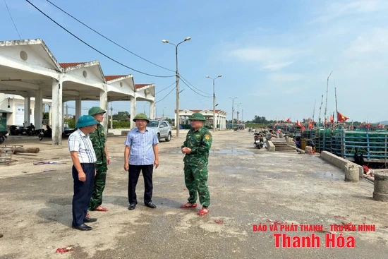 Phường Ngọc Sơn chủ động ứng phó với bão số 5