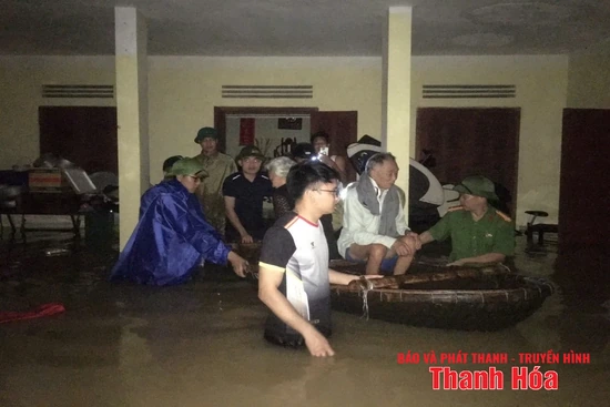 Xã Nông Cống sẵn sàng phương án di dời trên 700 hộ dân thuộc vùng có nguy cơ ngập lụt
