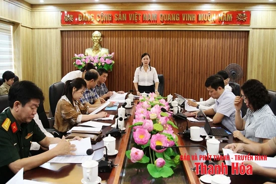 Triển khai các nhiệm vụ tổ chức Lễ mít tinh và Chương trình nghệ thuật chào mừng thành công Đại hội Đảng bộ tỉnh lần thứ XX