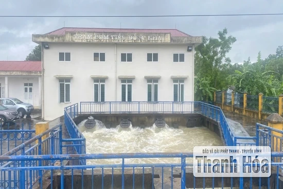 Vận hành 60 trạm bơm tiêu úng bảo vệ sản xuất nông nghiệp