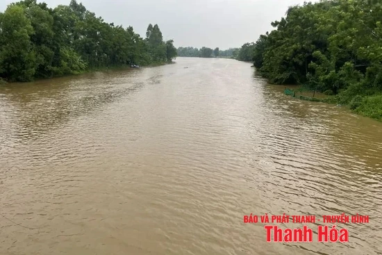 Tăng mức báo động II trên sông Yên