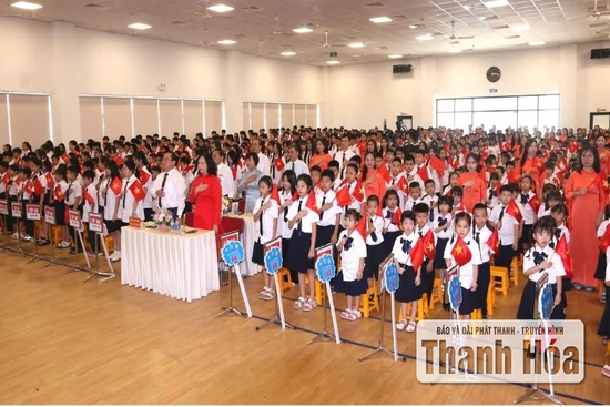 [Cập nhật] Các trường học trên địa bàn tỉnh Thanh Hóa long trọng tổ chức Lễ khai giảng “đặc biệt”