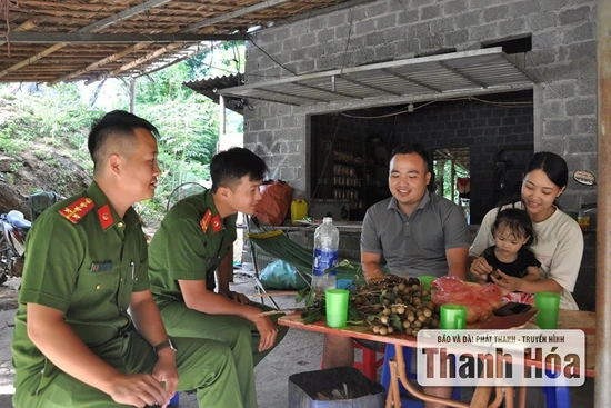 Từ video lên xu hướng đến công tác “dân vận khéo” của Công an xã Trung Sơn