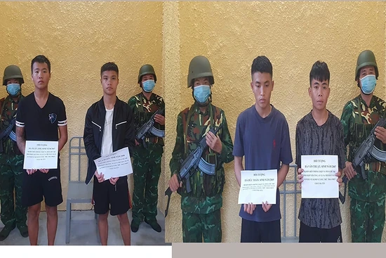 Đồn Biên phòng cửa khẩu Quốc tế Na Mèo  bắt giữ 4 đối tượng có hành vi tàng trữ trái phép chất ma túy
