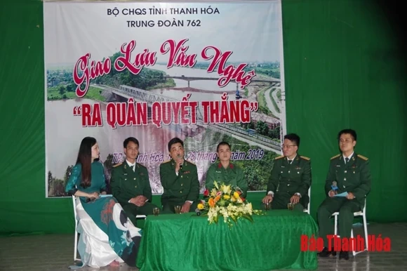 Tuổi trẻ Bộ CHQS Thanh Hóa với Tháng Thanh niên