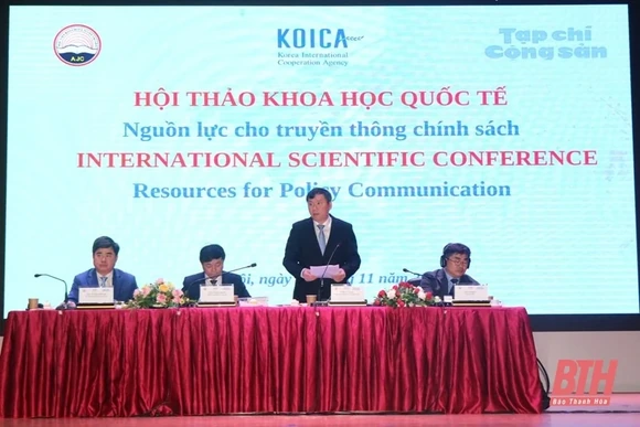 Hội thảo khoa học quốc tế “Nguồn lực cho truyền thông chính sách”