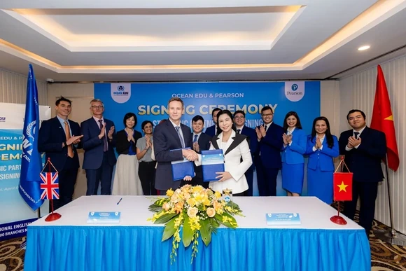 Ocean Edu chính thức trở thành “Pearson Connected School” đầu tiên tại Việt Nam