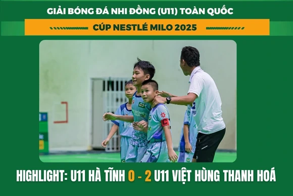 [HIGHLIGHT] U11 Hà Tĩnh 0-2 U11 Việt Hùng Thanh Hóa