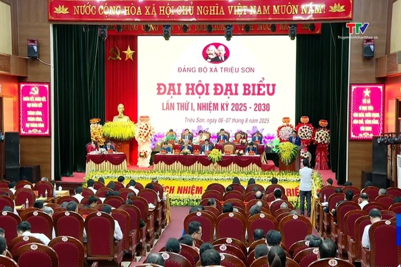 Đại hội đại biểu đảng bộ xã Triệu Sơn lần thứ I, nhiệm kỳ 2025 – 2030