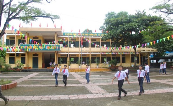 Phong trào xây dựng trường lớp xanh, sạch, đẹp, an toàn ở Hà Trung