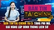 Bản tin Tài chính 19/3: Tăng phi mã, giá vàng lập đỉnh trong lịch sử