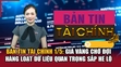 Bản tin Tài chính 1/5: Giá vàng chờ đợi hàng loạt dữ liệu quan trọng sắp hé lộ
