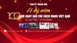 Lễ kỷ niệm 100 năm Ngày Báo chí Cách mạng Việt Nam