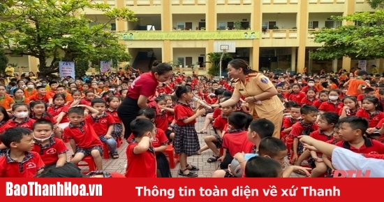 An toàn giao thông cho nụ cười trẻ thơ - baothanhhoa.vn