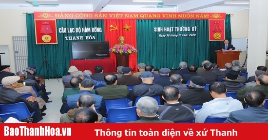 đồng Chi Trịnh Văn Chiến ủy Vien Trung ương đảng Dự Buổi Sinh Hoạt Va Noi Chuyện Với Hội Vien Cau Lạc Bộ Ham Rồng