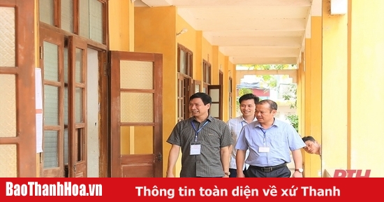 Thanh Hoá: Kỳ thi tốt nghiệp THPT năm 2022 diễn ra an toàn, nghiêm túc, đúng quy chế và thành công tốt đẹp