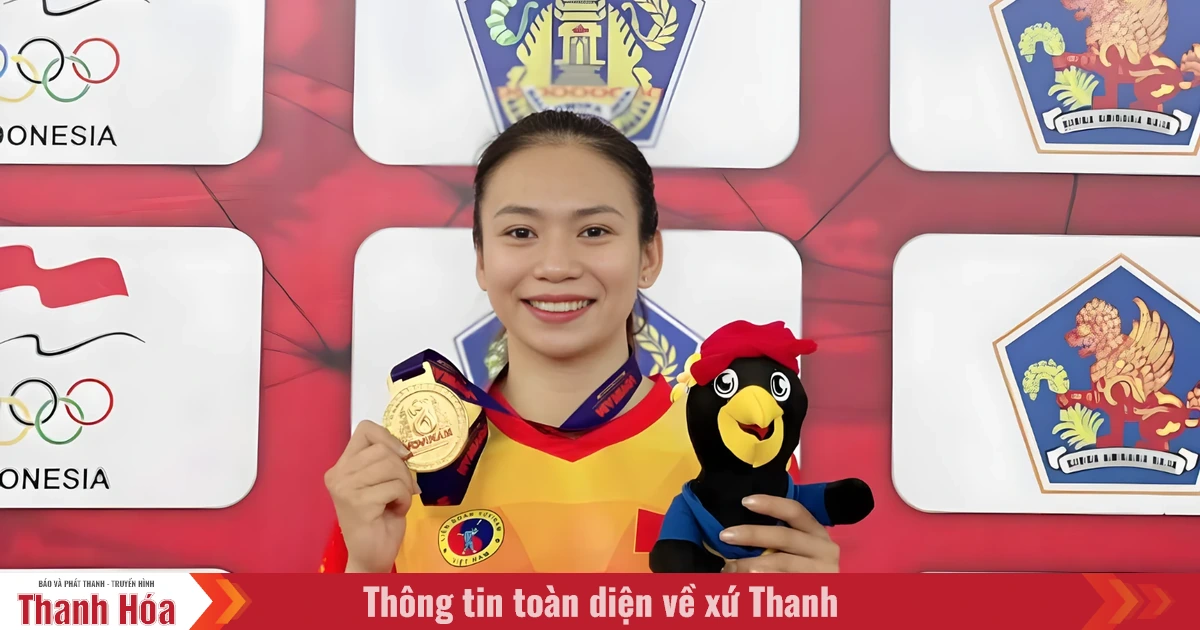 Võ sĩ Vovinam Thanh Hóa bảo vệ thành công tấm HCV Vô địch thế giới